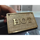 Personalized Brass Plaque - Design Yours Now!